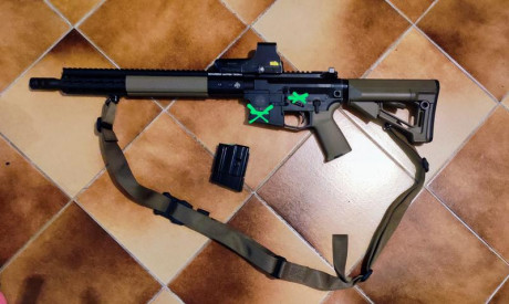 REBAJADO Vendo precioso fusil Astra STG4 222 remington tuneado. Una ganga

Picatinny. Cañón de 14,5", 01