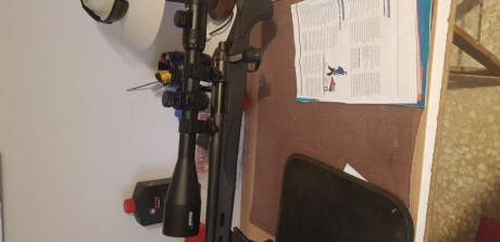 Rifle Remington 700 SPS Zurdo, en perfecto estado y con pocos disparos. El precio es con visor Whalter 01