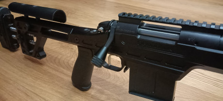 Buenas Tardes.

Vendo mi  Bergara BMP 6.5 creedmoor , prácticamente nuevo, menos de 200 tiros.

Rifle 02