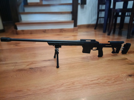 Buenas Tardes.

Vendo mi  Bergara BMP 6.5 creedmoor , prácticamente nuevo, menos de 200 tiros.

Rifle 00