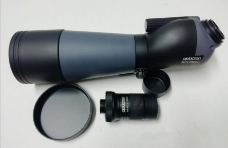Vendo TELESCOPIO JAPONES de 70 mm, marca OPTICRON, mod. IS70, ocular zoom acodado a 45º, waterproff- purgado 02
