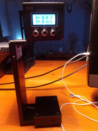 Buenas tardes, vendo cronógrafo LMBR ideal para comprobación de velocidad en proyectiles, de rifle, escopeta, 00