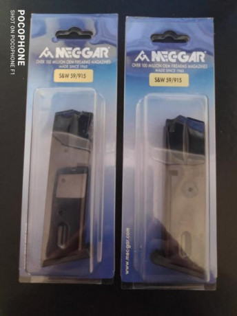 Buenas busco cargador para Smith & Wesson 952-2
Gracias 60