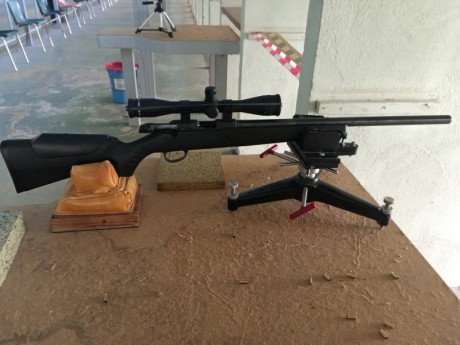 Vendo Sako Quad HB .22 lr.

500 € no negociables. Portes comprador.

Se vende sólo el arma y nada más 00