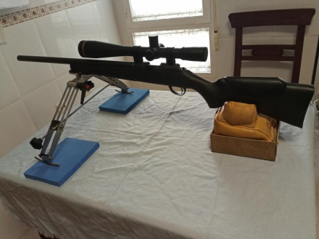 Vendo Sako Quad HB .22 lr.

500 € no negociables. Portes comprador.

Se vende sólo el arma y nada más 40