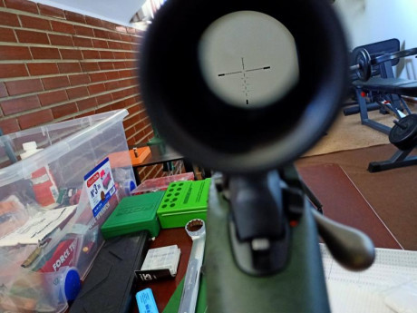 Vendo visor delta titanium 4.5x30x50 sf. reticula iluminada en varios niveles. tipo de reticula mildot, 00