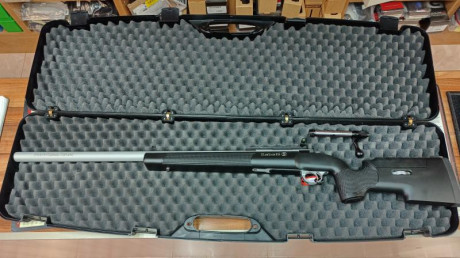 Rifle Sabatti Rover Tactical SYN .308, en perfecto estado, con visor SIGHTRON SIII 10-50x60, anillas Warne, 61