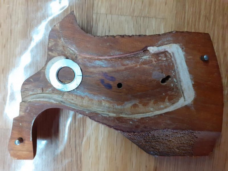 Vendo cachas revolver S&W Modelo 66 adaptadas a armazón Tipo N Round Butt, ajustando perfectamente. 11