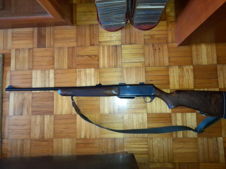 Vendo rifle FN, calibre 300 WM., buen estado general con signos de uso, maderas al aceite, bases apel, 01