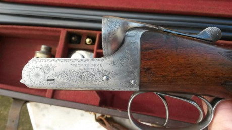 Se vende paralela inglesa marca Watson & Bros calibre 12. Escopeta de 1926 en perfectas condiciones. 50