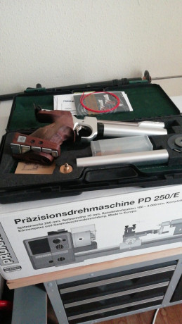 Modelo Steyr LP 2 Compact 4,5mm.
Precio de venta 900 €.
Cacha S
Contrapesos adicionales.
Bombonas 2 unidades.
Interesados 11