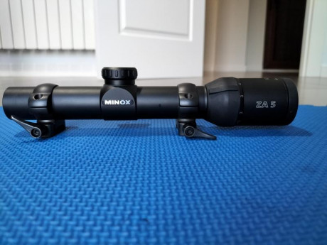 Vendo visor Minox  Z5 de 1,2-6x24, con tubo de 30 mm, sin anillas, en perfecto estado de conservación 02