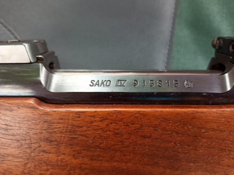 SE  vende sako creo que es el 75 version  IV , y lo digo  porque el rifle no es mio es de un compañero, 20