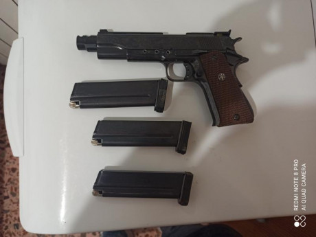 Vendo esta llama del 38 súper auto ideal para iniciarse en ipsc customizada y preparada con freno de Boca, 00