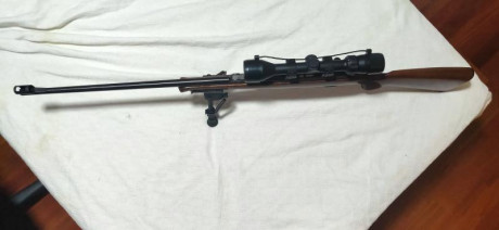 Buenas tardes, vendo este fusil CZ 452 con el visor mas cargadores de 5 y 10 cartuchos, se vende por no 02