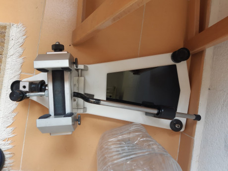 Se vende esta magnífica torreta muy positiva y segura marca nota con sus correspondientes base de apoyo 01