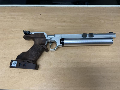 Vendo pistola  steyr lp10 sportwaffen
Con dos depositos fecha 2010/04
La cacha es una L del modelo nuevo 02