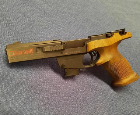 RETIRADA TEMPORALMENTE DE LA VENTA.
Hola. Vendo pistola Benelli MP 95 E cal. 22 LR
En muy buen estado. 02