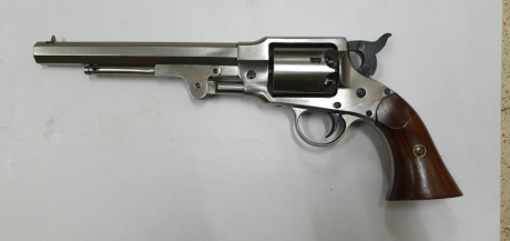 Vendo un Rogers & Spencer de euroarms, inox de avancarga cal 44.
Cañon Lothar Walther special, y cachas 11