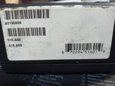 VENDIDO!!! visor holográfico Eotech 516 A65.
Precio 280€ más gastos envío.
Original, no copia. No es un 01