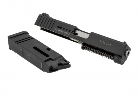 Buenas,
Busco un kit del 22lr para glock 19 4ª gen de la marca Advantage Arms.
Si alguien sabe si existe 00