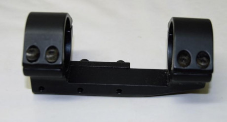 Vendo anillas Sportsmatch monopieza , altura media , para carril de 11mm y tubo de 30mm , muy poco uso 02