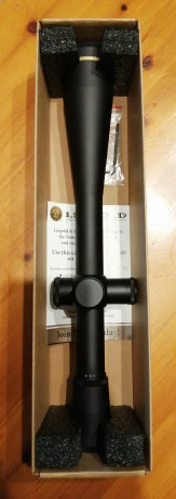 Se vende este magnífico y reconocido visor Leupold competition 45 * 45 en perfectísimo estado apenas uso 11