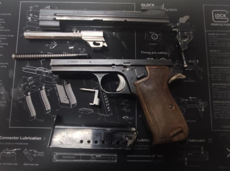 Se vende Sigp 210-4, de las "puras", fabricada para la policia de fronteras alemana en 1952, 11