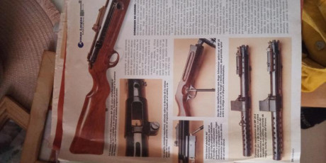 Arma magnificamente conservada,posiblemente única en España,con certificado BOPE actual y dos bolsas rígidas 72
