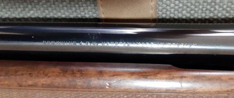 Vendo Browning BPR corredera belga, cal. 30/06, en muy buen estado. Bases y anillas Leupold QR, visor 91