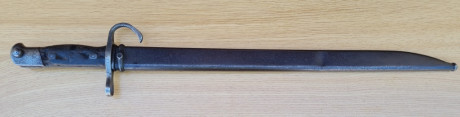 La bayoneta modelo Arisaka 30 fue reglamentaria de las fuerzas imperiales de Japón durante la II Guerra 01