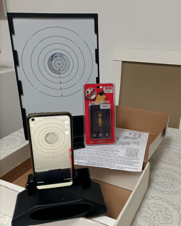 Vendo sistema de entrenamiento ITARGET para 9 mm. 
Para obtener mayor información sobre su uso: https://www.itargetpro.com 01