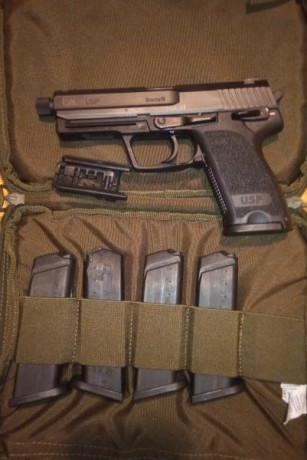 Buenas!
Un amigo pone a la venta esta pistola, viene con 5 cargadores, miras de fibra, cañón roscado, 02