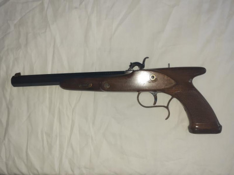Vendo a poder ser en lote las siguientes armas:

Pistola Ardesa F.Rochatte Paris cal .45 - Solo disparó 11