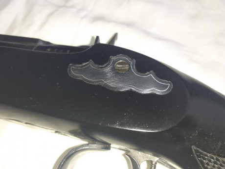 Vendo a poder ser en lote las siguientes armas:

Pistola Ardesa F.Rochatte Paris cal .45 - Solo disparó 30
