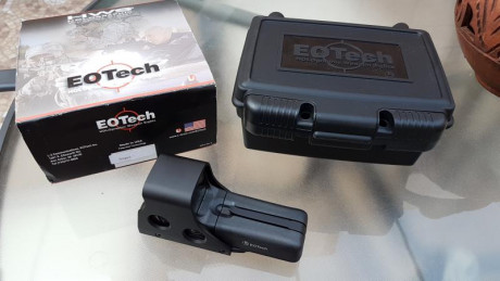 Se vende Eotech 512.A65 en estado impecable, sin una sola marca o golpe, y con muy poco uso, nunca ha 02