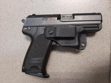Buenas a todos.
Vendo funda interior de kydex para pistola HK USP COMPACT.

Precio: 10 € + envío fuera 00