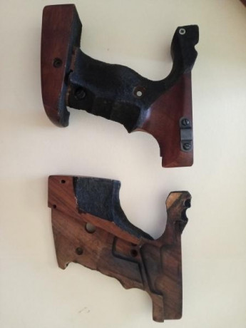 Vendo Unique DES/32-U con bastante piecerío, cuatro cargadores, tres contrapesos, repuestos, cazavainas, 32