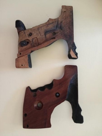 Vendo Unique DES/32-U con bastante piecerío, cuatro cargadores, tres contrapesos, repuestos, cazavainas, 31