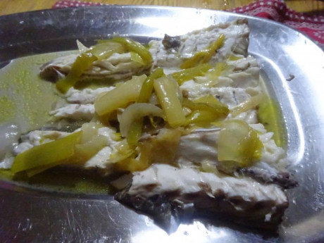 Hoy para comer acelgas hervidas y chuletón de vaca gallega vieja con seis semanas de maduración en cámara 112