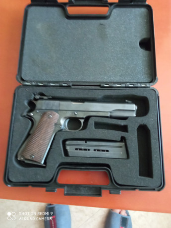 Vendo Pistola Llama modelo Extra con 2 cargadores. Calibre 9 largo aunque también puede usar 38. Para 00