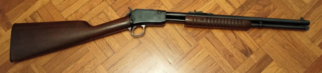 Vendo carabina de corredera Taurus 62 de 22LR
Estado impecable, como nueva. Apenas ha disparado dos cajas.
Cañón 01