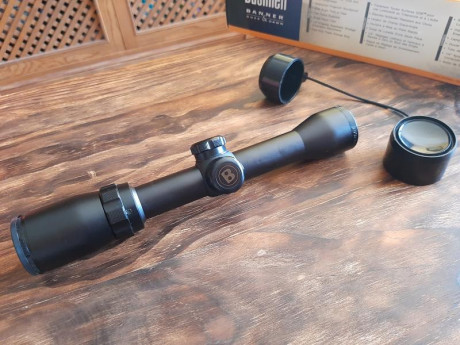 Buenas a todos,
Vendo visor BUSHNELL 1,5-4,5. Tubo de 1"
Con su caja original, libretos etc...

Precio: 02