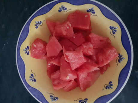 Hoy para comer acelgas hervidas y chuletón de vaca gallega vieja con seis semanas de maduración en cámara 20