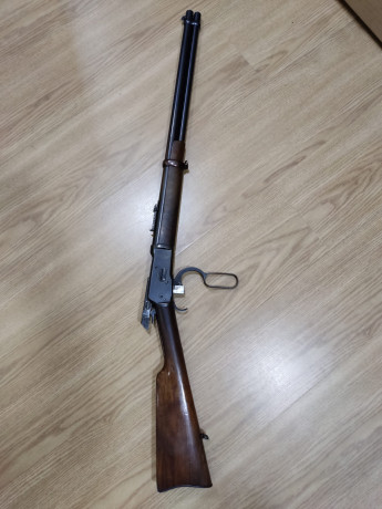 Vendo rifle palanquero Tigre del calibre 44-40 previo a 1924. Está en muy buen estado general. Ha pasado 02