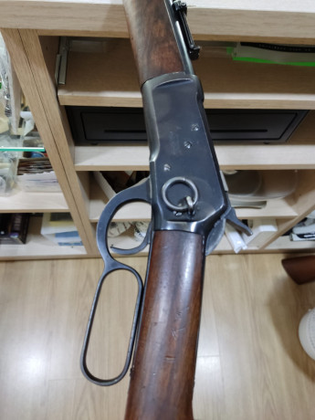 Vendo rifle palanquero Tigre del calibre 44-40 previo a 1924. Está en muy buen estado general. Ha pasado 00