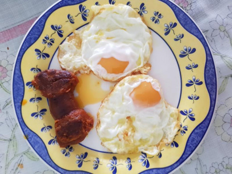 Hoy para comer acelgas hervidas y chuletón de vaca gallega vieja con seis semanas de maduración en cámara 01