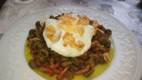 Hoy para comer acelgas hervidas y chuletón de vaca gallega vieja con seis semanas de maduración en cámara 60