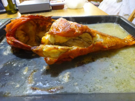 Hoy para comer acelgas hervidas y chuletón de vaca gallega vieja con seis semanas de maduración en cámara 101
