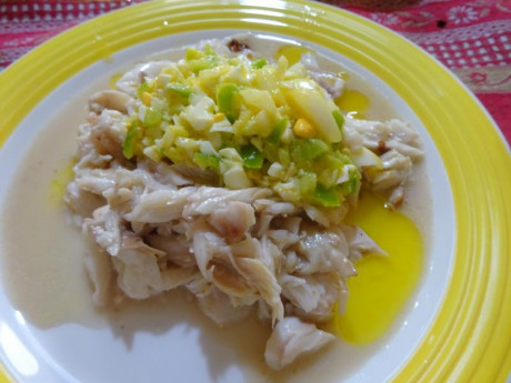 Hoy para comer acelgas hervidas y chuletón de vaca gallega vieja con seis semanas de maduración en cámara 02